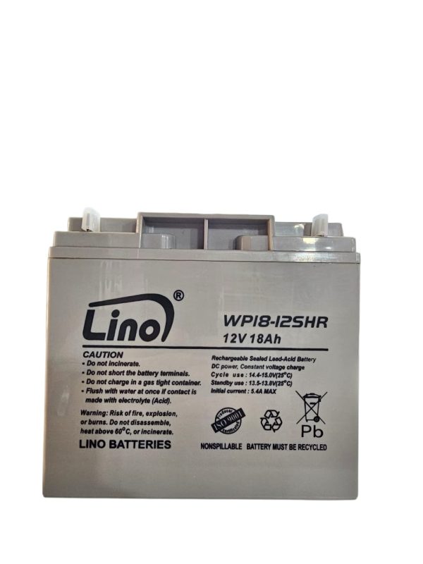 Dry battery 12V 18A LINO
