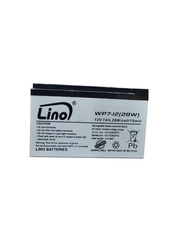 Dry battery 12V 7A LINO