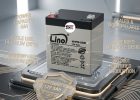 12V 5Ah Rechargeable Sealed Lead-Acid Lino  (SLA / VRLA) Battery for UPS, Emergency Lights, Solar Systems, Weighing Scales & Security Alarms